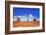 Buttes of Monument Valley Utah-null-Framed Art Print