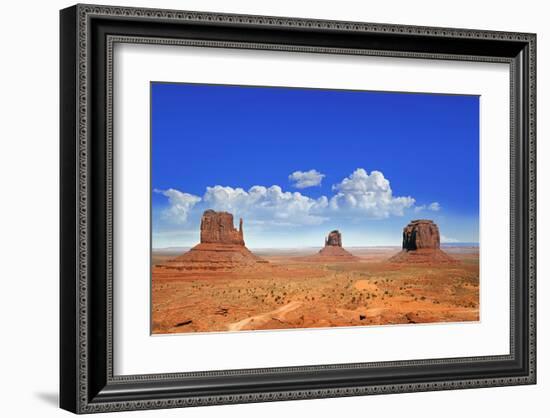 Buttes of Monument Valley Utah-null-Framed Art Print