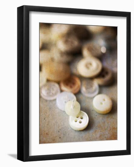 Button Stash-Jessica Rogers-Framed Giclee Print
