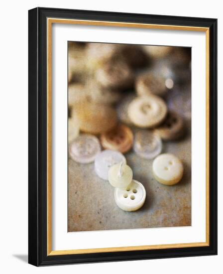 Button Stash-Jessica Rogers-Framed Giclee Print