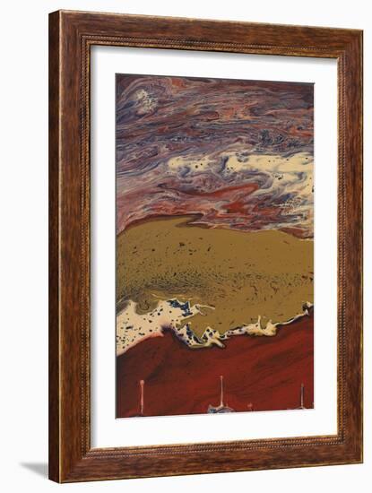 Buttons I-Dlynn Roll-Framed Art Print