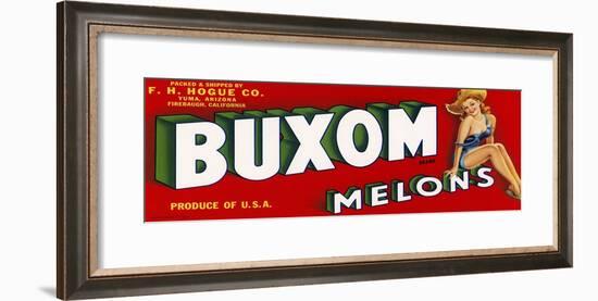 Buxom Melons-null-Framed Giclee Print