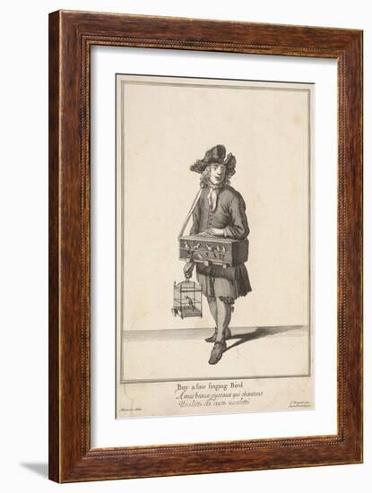 Buy a Fine Singing Bird, Cries of London-Pierce Tempest-Framed Giclee Print