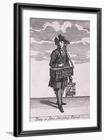 Buy a Fine Singing Bird, Cries of London-Marcellus Laroon-Framed Giclee Print