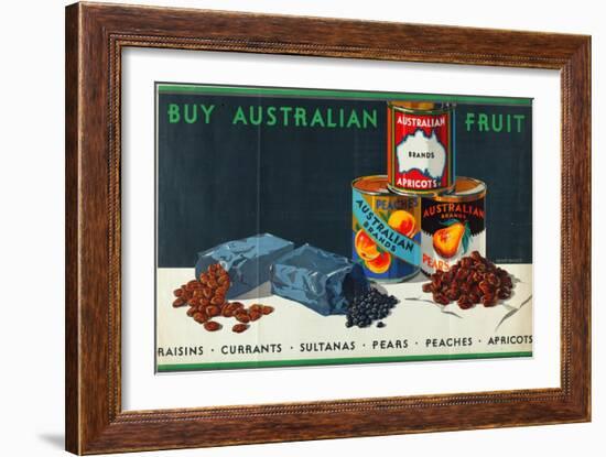 Buy Australian Fruit-Henry Bassett-Framed Giclee Print