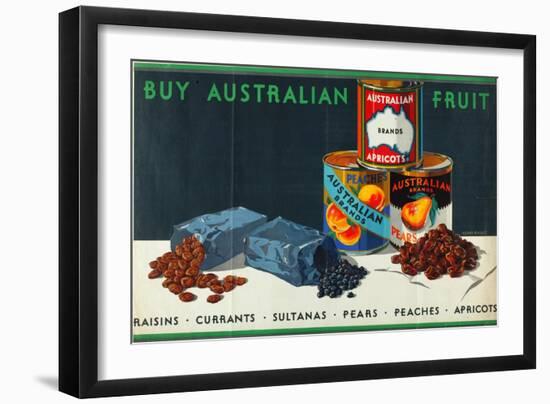 Buy Australian Fruit-Henry Bassett-Framed Giclee Print