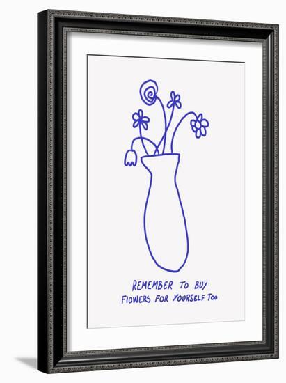 Buy Flowers for Yourself-Athene Fritsch-Framed Giclee Print