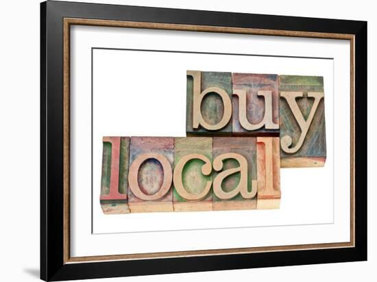 Buy Local-PixelsAway-Framed Premium Giclee Print