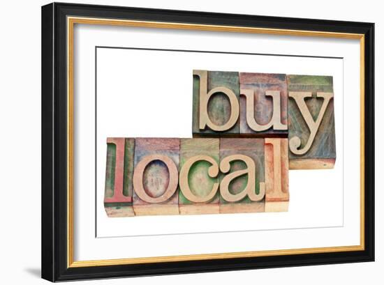 Buy Local-PixelsAway-Framed Premium Giclee Print