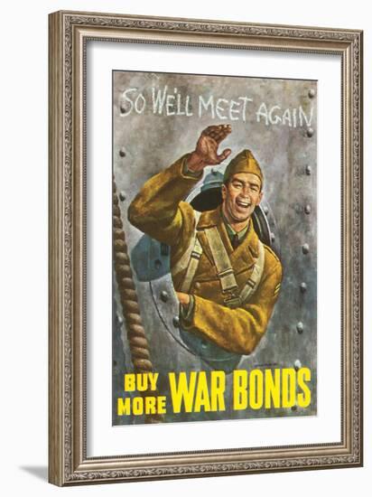 Buy More War Bonds-null-Framed Art Print