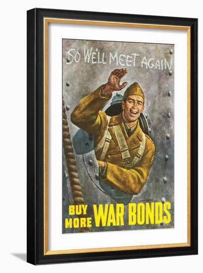 Buy More War Bonds-null-Framed Art Print