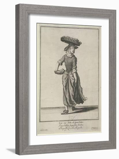 Buy My Dish of Great Eeles, Cries of London-Pierce Tempest-Framed Giclee Print