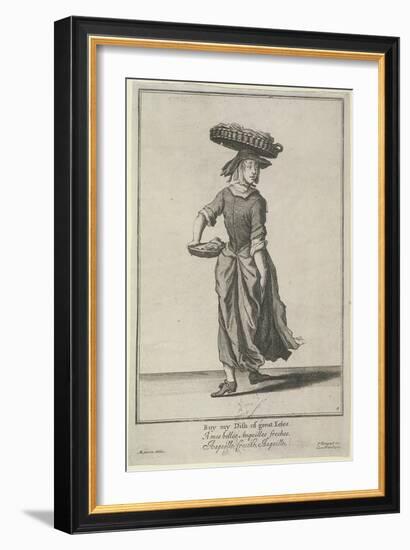 Buy My Dish of Great Eeles, Cries of London-Pierce Tempest-Framed Giclee Print