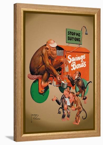 Buy Savings Bonds-Lawson Wood-Framed Stretched Canvas