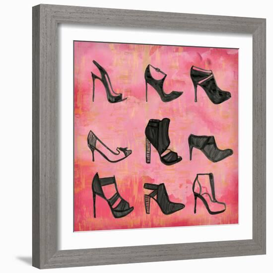 Buy the Shoes I-Ashley Sta Teresa-Framed Art Print