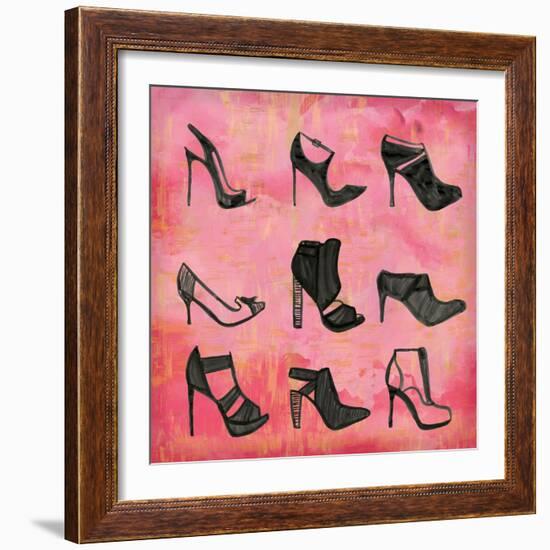 Buy the Shoes I-Ashley Sta Teresa-Framed Art Print