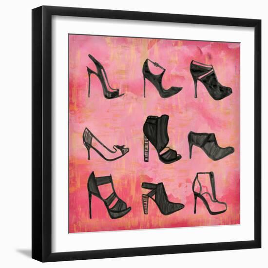 Buy the Shoes I-Ashley Sta Teresa-Framed Art Print