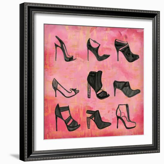 Buy the Shoes I-Ashley Sta Teresa-Framed Art Print