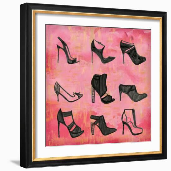 Buy the Shoes I-Ashley Sta Teresa-Framed Art Print