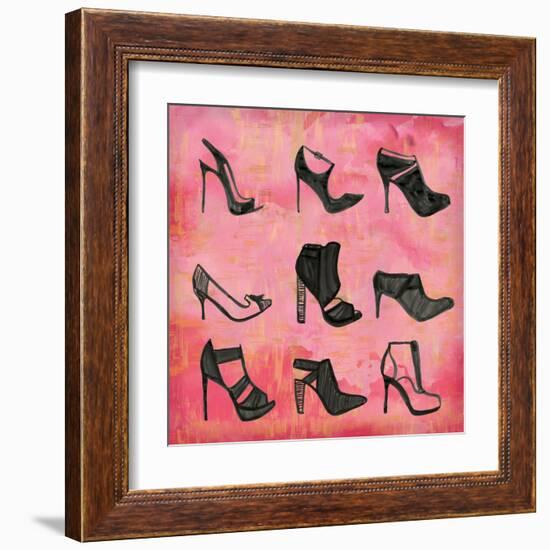 Buy the Shoes I-Ashley Sta Teresa-Framed Art Print