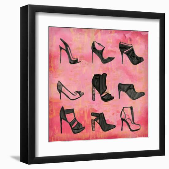 Buy the Shoes I-Ashley Sta Teresa-Framed Art Print