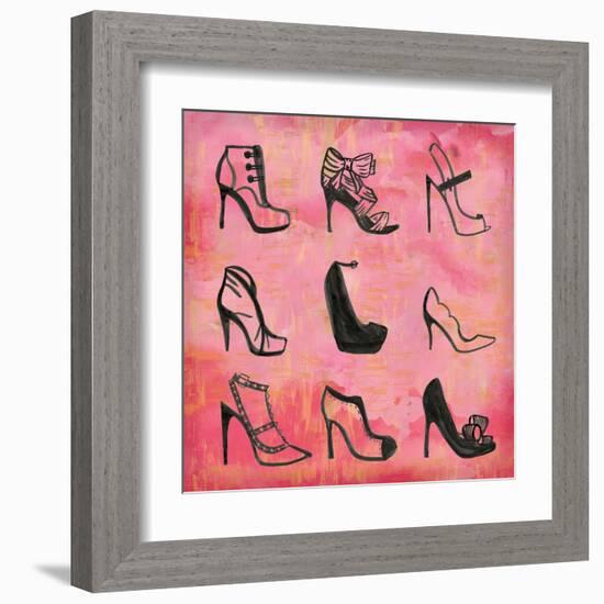 Buy the Shoes II-Ashley Sta Teresa-Framed Art Print