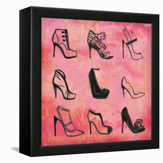 Buy the Shoes II-Ashley Sta Teresa-Framed Stretched Canvas