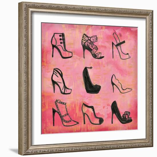 Buy the Shoes II-Ashley Sta Teresa-Framed Art Print