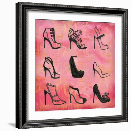 Buy the Shoes II-Ashley Sta Teresa-Framed Art Print