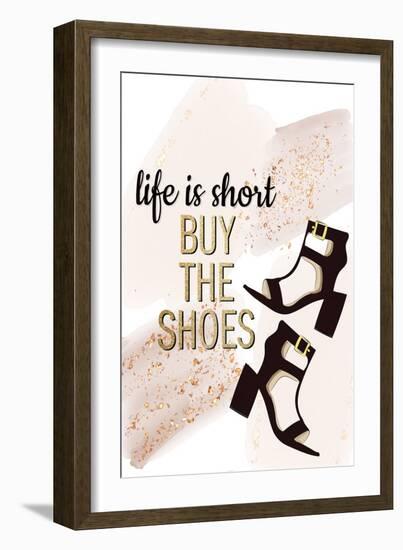 Buy The Shoes-Kimberly Allen-Framed Art Print