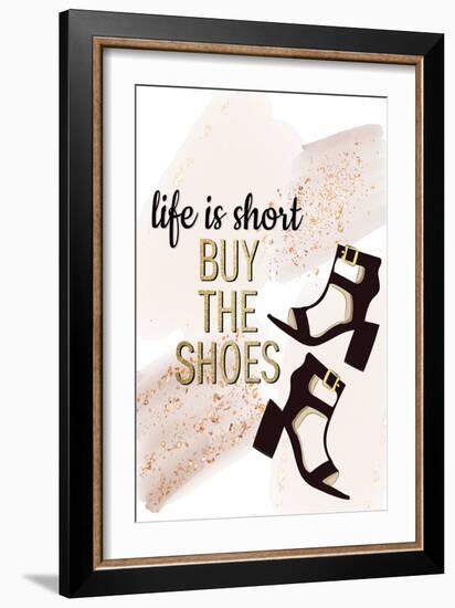 Buy The Shoes-Kimberly Allen-Framed Art Print