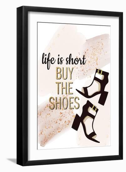 Buy The Shoes-Kimberly Allen-Framed Art Print