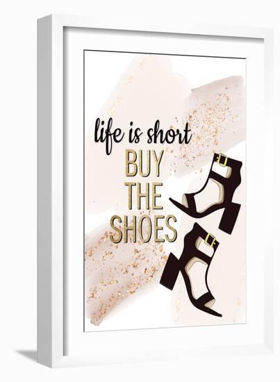 Buy The Shoes-Kimberly Allen-Framed Art Print