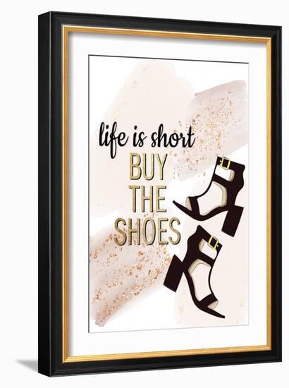 Buy The Shoes-Kimberly Allen-Framed Art Print