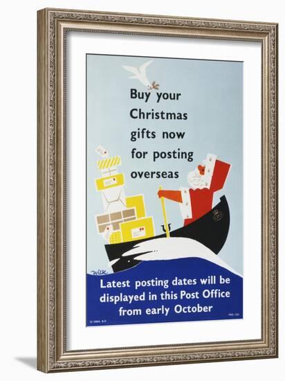 Buy Your Christmas Gifts Now for Posting Overseas-Wilk-Framed Art Print