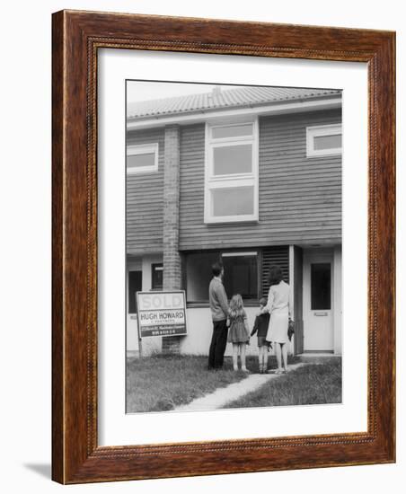 Buying a House 1960s-null-Framed Photographic Print