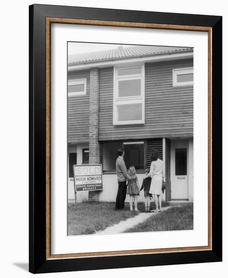 Buying a House 1960s-null-Framed Photographic Print