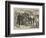 Buying Horses in Brittany for the French Army-Basil Bradley-Framed Giclee Print