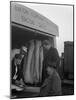 Buying Wholesale Meat from a Danish Bacon Company Lorry, Barnsley, South Yorkshire, 1961-Michael Walters-Mounted Photographic Print