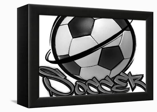 BW Graffiti Sports 4-Marcus Prime-Framed Stretched Canvas