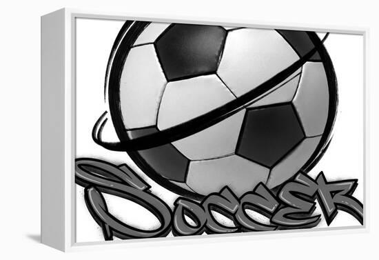 BW Graffiti Sports 4-Marcus Prime-Framed Stretched Canvas
