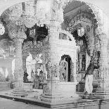 Interior of the Temple of Babulnath, Bombay, India, 1901-BW Kilburn-Framed Giclee Print