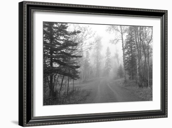 BW-Lake Superior 37-Gordon Semmens-Framed Photographic Print