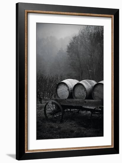 BW Oregon Wine Country II-Erin Berzel-Framed Photographic Print