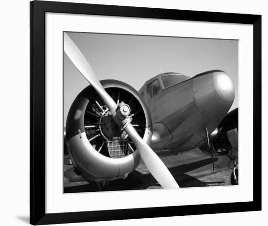 BW Propellar I-Kuma-Framed Art Print