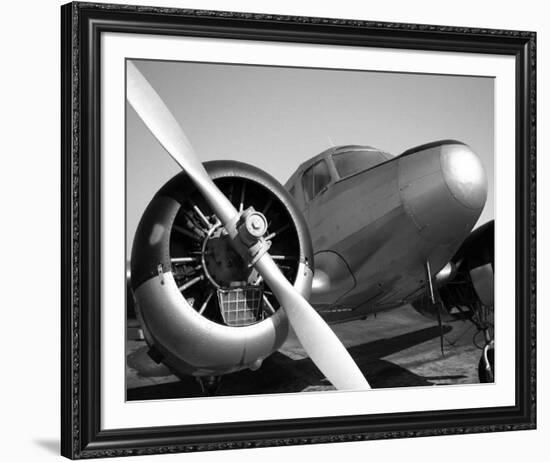 BW Propellar I-Kuma-Framed Art Print