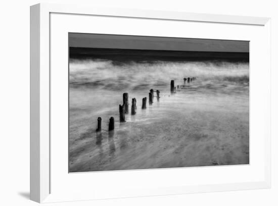 BW Seascape-Tom Quartermaine-Framed Giclee Print