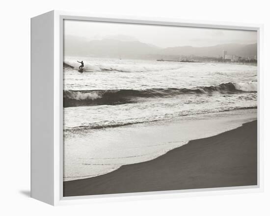 BW Surfer No. 1-Myan Soffia-Framed Stretched Canvas