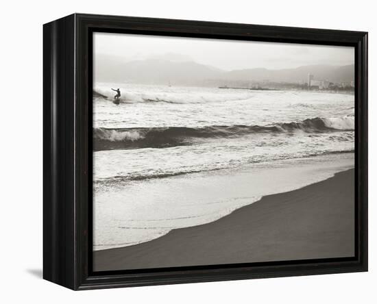 BW Surfer No. 1-Myan Soffia-Framed Stretched Canvas