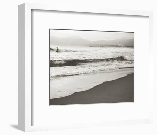 BW Surfer No. 1-Myan Soffia-Framed Art Print